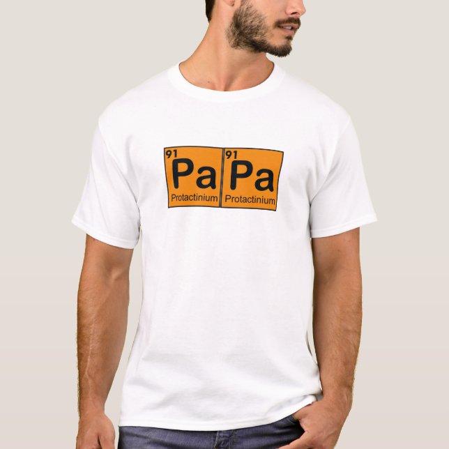 Camiseta Papa elementen Shirt (Frente)