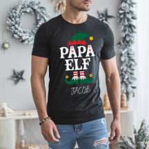 Papá Elf Engraçado Matança de Natal da Família