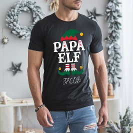 Camiseta Papá Elf Engraçado Matança de Natal da Família