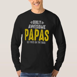 Camiseta Papá Fantástico Traz Os Papéis De Volta Para O Dia