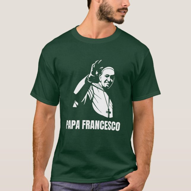 CAMISETA PAPA FRANCESCO (Frente)