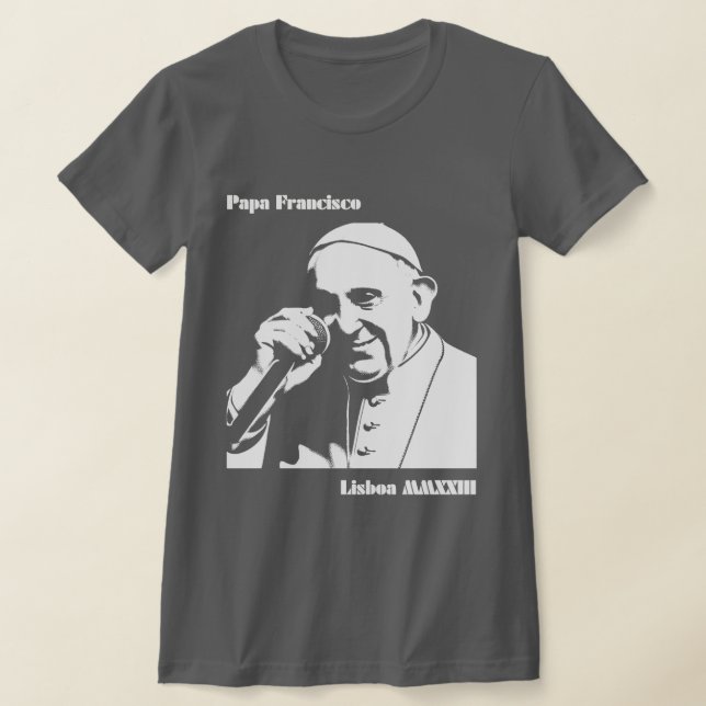 CAMISETA PAPA FRANCISCO LISBOA MMXXIII (Postura )