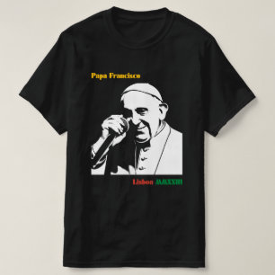 CAMISETA PAPA FRANCISCO LISBOA MMXXIII