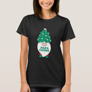 Camiseta Papa Gnomo Engraçado Gnomos Correspondendo Pijama