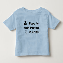 Camiseta Papa ist mein Partner in Crime