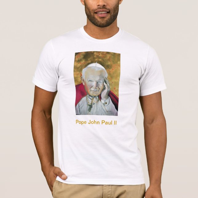 Camiseta Papa João Paulo II (Frente)