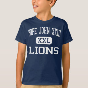 Camiseta Papa John XXIII - leões - alto - Sparta New-jerse