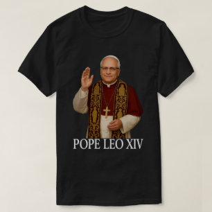 Camiseta Papa Leão XIV Cardeal de Chicago Robert Prevost Vi