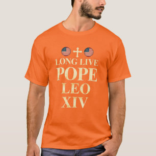 Camiseta Papa Leão XIV - Uma nova era da fé e da liberdade