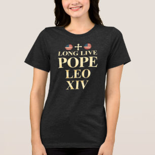 Camiseta Papa Leão XIV - Uma nova era da fé e da liberdade