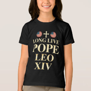Camiseta Papa Leão XIV - Uma nova era da fé e da liberdade