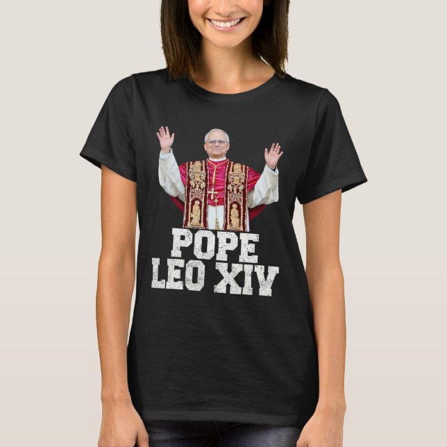Camiseta Papa Leo Xiv 1 (Frente)