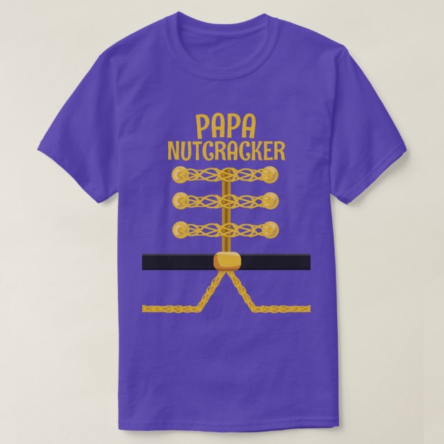 Camiseta PAPA Noz-Cracker Matando Natal (Frente do Design)