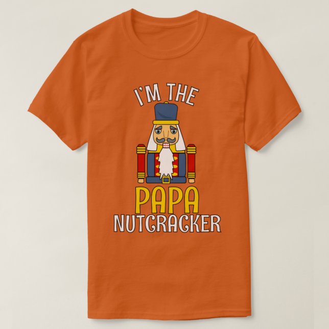 Camiseta Papa Nutcracker Matando Natal 1 (Frente do Design)