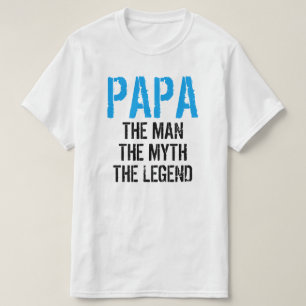CAMISETA PAPA O HOMEM O MITO A LENDA