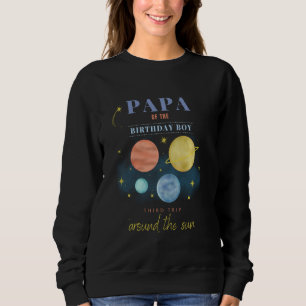 Camiseta Papá Pai aniversário de 3 anos Terceira Viagem Em
