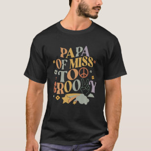 Camiseta Papá Pai Segundo Aniversário Duas Mães Familiares