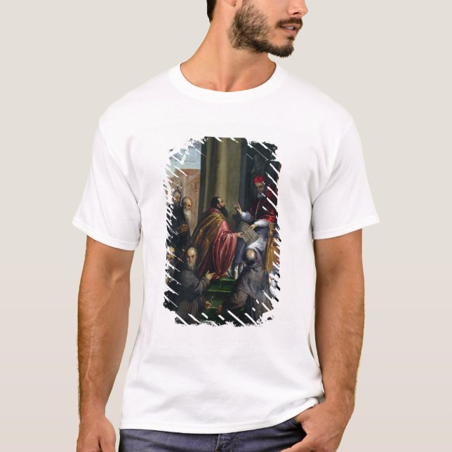 Camiseta Papa Paul IV que cedem um estatuto (Frente)