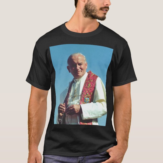 Camiseta Papa Polonês João Paulo II (Frente)