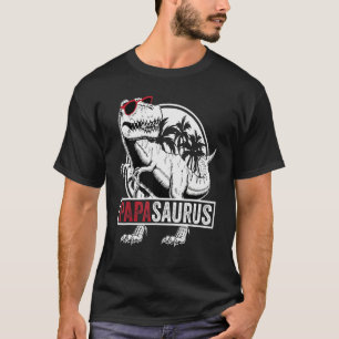 Camiseta Papá Saurus rex Men Dia de os pais Family Matching