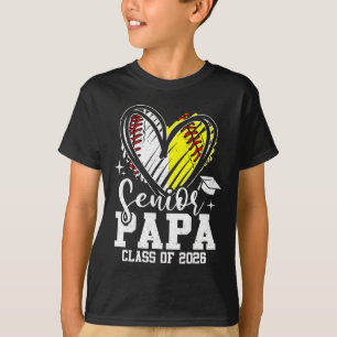 Camiseta Papa Sênior Cl De 2026 Graduação de Beisebol e Sof