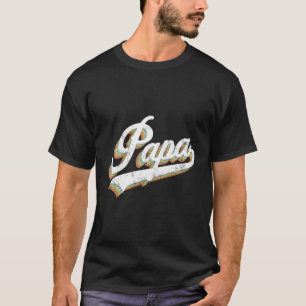Camiseta Papa Style Fatherâ€™S Day Para Papa Avô