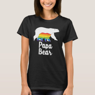 Camiseta Papa Urso E Um Urso Bebê Apoiam E Respiram