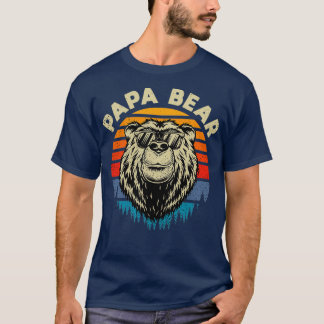 Camiseta Papá Urso Legal ideia de retro presente Clássico T