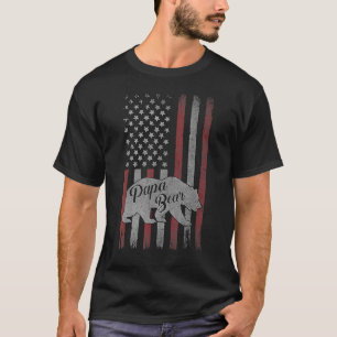 Camiseta Papa Urso Melhor Dia de os pais Pai Pop