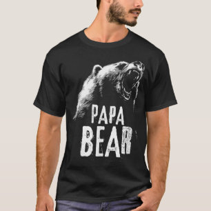 Camiseta Papá Urso Melhor Pai Para Dia de os pais Pop Padre