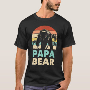 Camiseta Papa Urso Pai Correspondendo A Pai