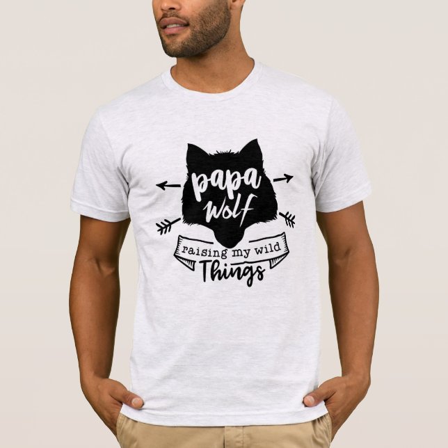 Camiseta Papa Wolf (Frente)