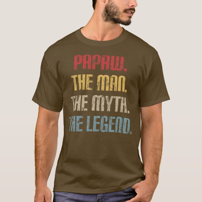 CAMISETA PAPAÇA O HOMEM A MITO QUE A LENDA DÁ (Frente)