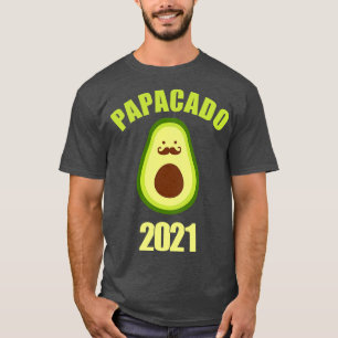 Camiseta Papacado 2021 presente engraçado para novo papai o