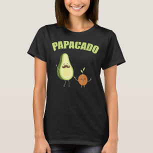 Camiseta Papacado Para Anúncio De Pai Pela Primeira Vez Por
