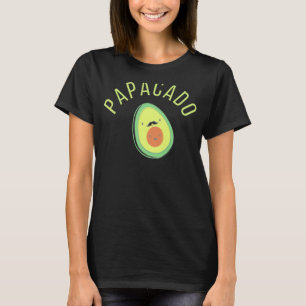 Camiseta Papacado Um Pai Avocado Com Filho