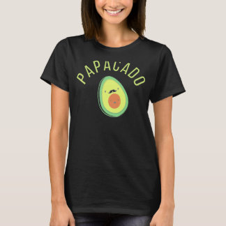 Camiseta Papacado Um Pai Avocado Com Filho