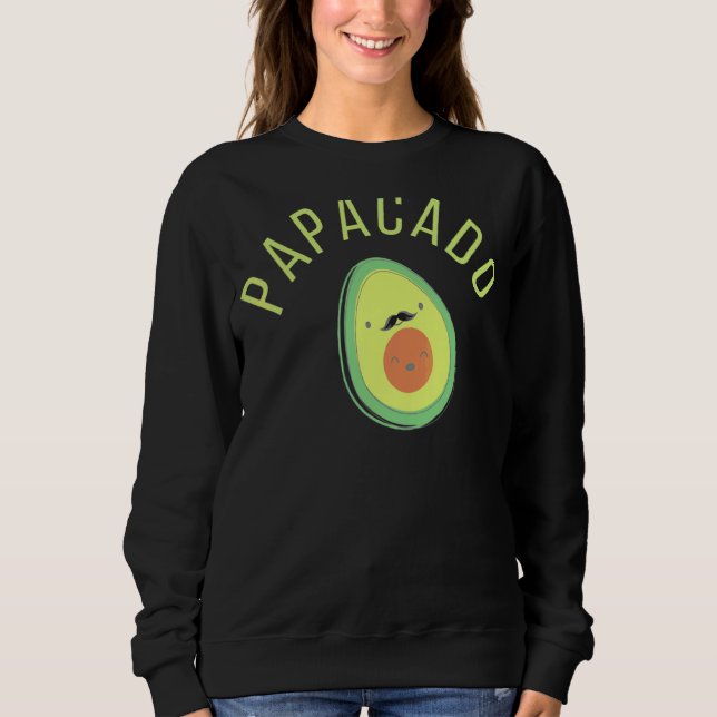 Camiseta Papacado Um Pai Avocado Com Filho (Frente)