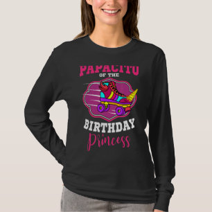 Camiseta Papacito Do Aniversário Princesa Roller Skates Sk