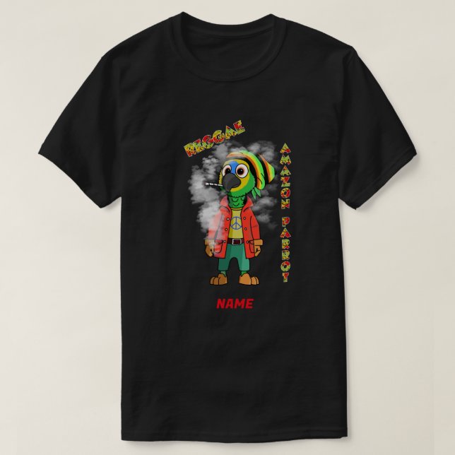 Camiseta Papagaio Amazônico (Frente do Design)