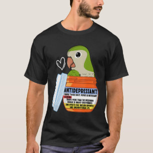 Camiseta Papagaio-Antecedente Bonito I periquito Verde Mong