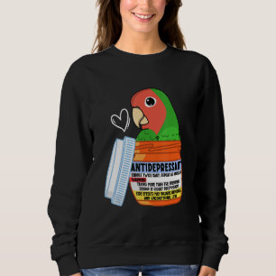 Camiseta Papagaio Antidepressivo Bonito, Enfrentava Amor Ve