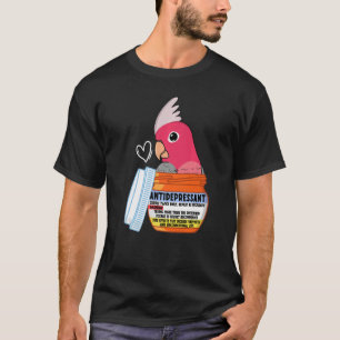 Camiseta Papagaio-antidepressivo Bonito I Galah C, de peito