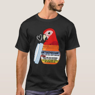 Camiseta Papagaio-antidepressivo Bonito I Macaw