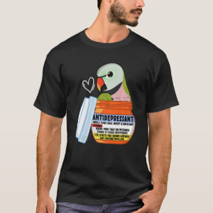 Camiseta Papagaio-Antidepressivo Bonito I Malgaxe