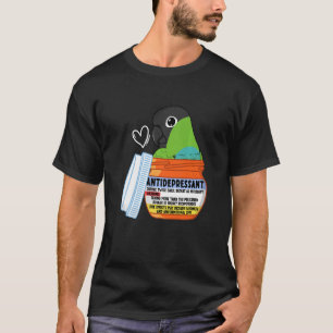 Camiseta Papagaio-Antidepressivo Bonito I Nanday Conure