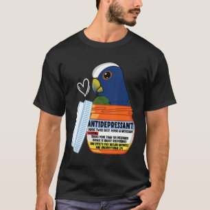 Camiseta Papagaio-antidepressivo, branco, Piono com tampa b
