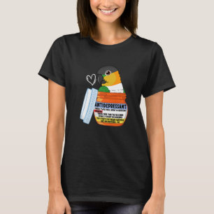 Camiseta Papagaio-antidepressivo-Cinto Preto
