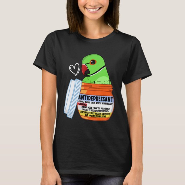 Camiseta Papagaio-antidepressivo-Cinto Verde Índio (Frente)