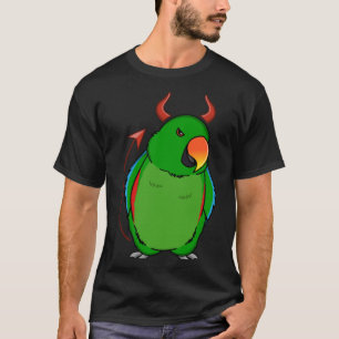 Camiseta Papagaio Assustador do Diabo I Macho Eclectus